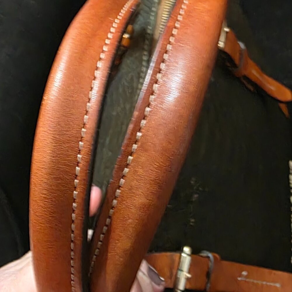 Dooney & Bourke Claremont Python Brown & Tan Leat… - image 7